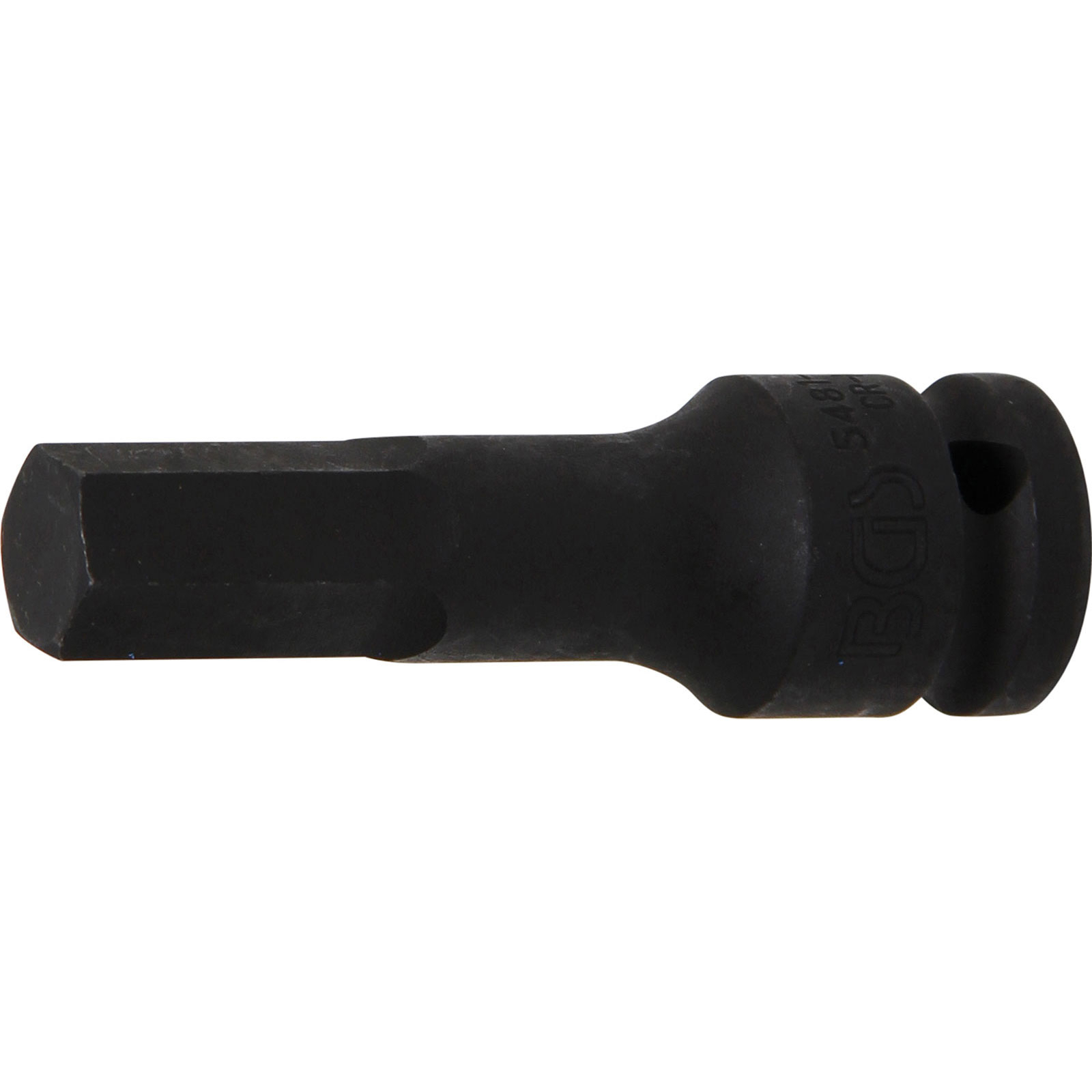 BGS Kraft-Bit-Einsatz Antrieb Innenvierkant 12,5 mm (1/2") Innensechskant 14 mm - 5481-M14