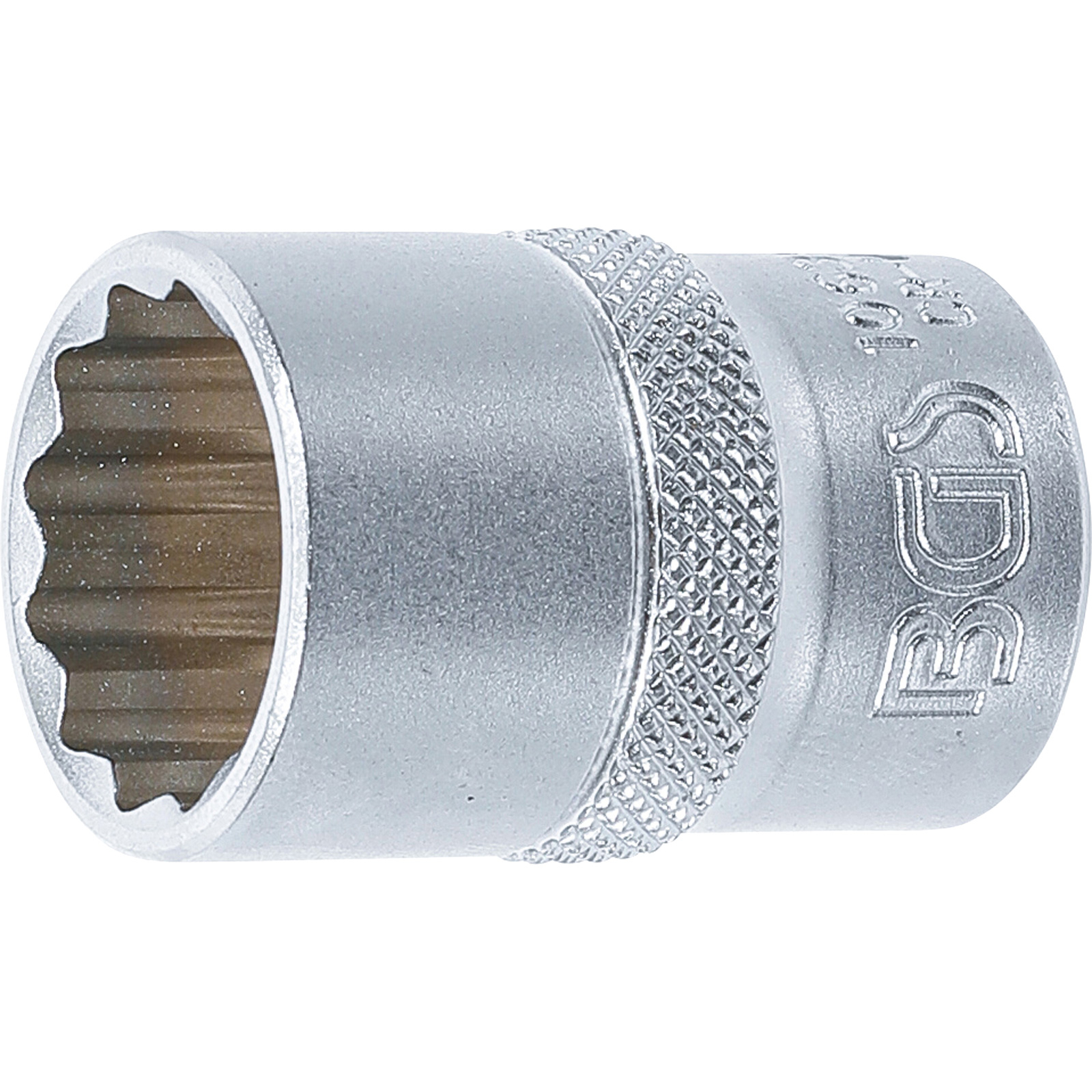 BGS Steckschlüssel-Einsatz Zwölfkant Antrieb Innenvierkant 12,5 mm (1/2") SW 19 mm - 10639