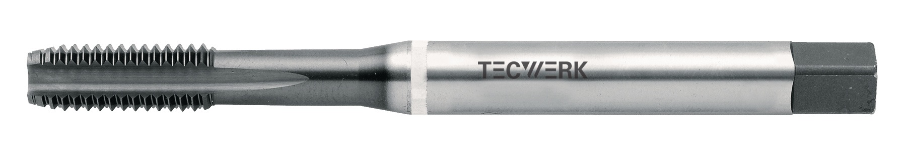 Maschinengewindebohrer DIN 371C GG M4x0,7mm HSS-Co TiCN 6HX TECWERK