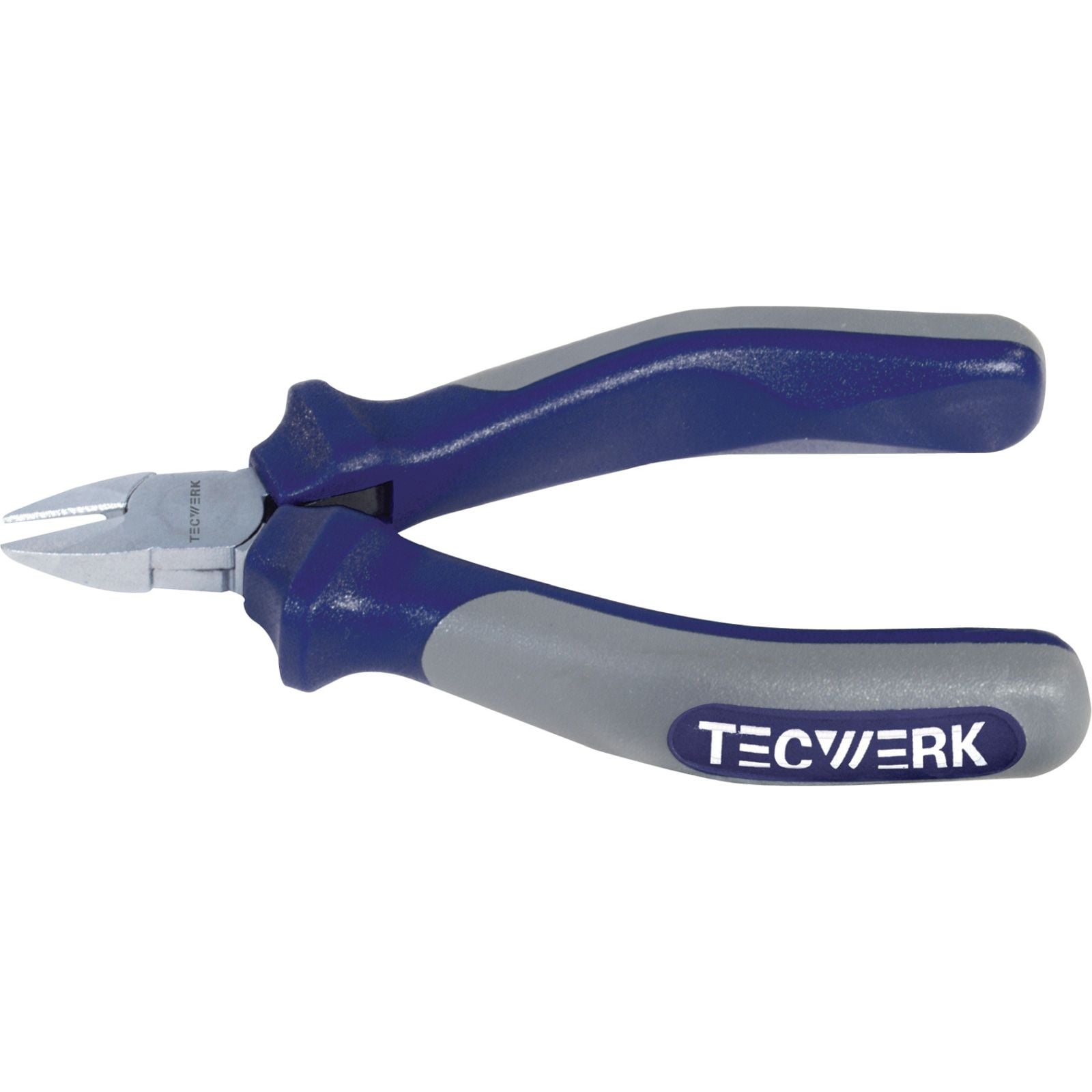 Elektronik-Seitenschneider L.110mm Facette ja geschwärzt TECWERK