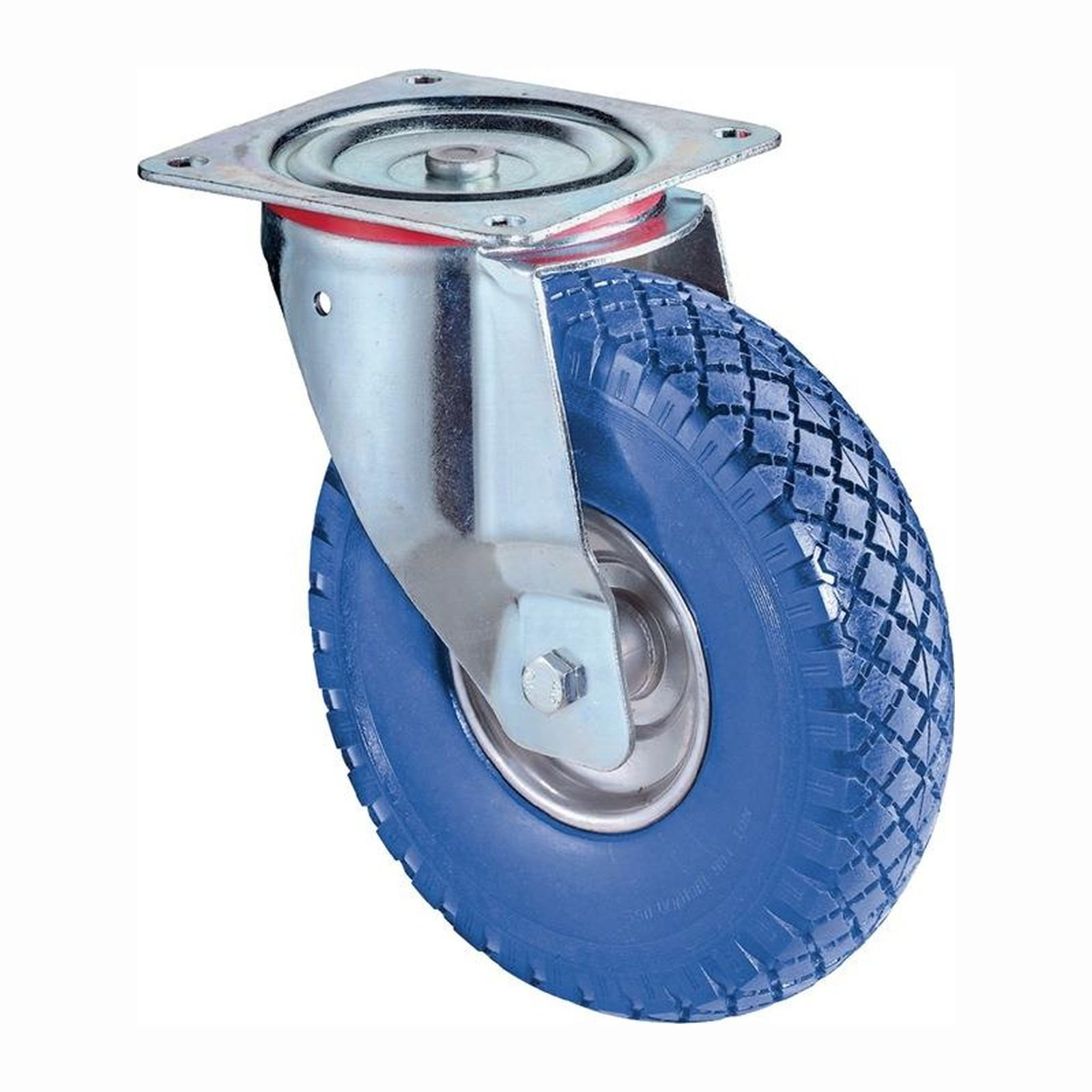 BS Rollen Lenkrolle mit Anschraubplatte Radkörper Stahl