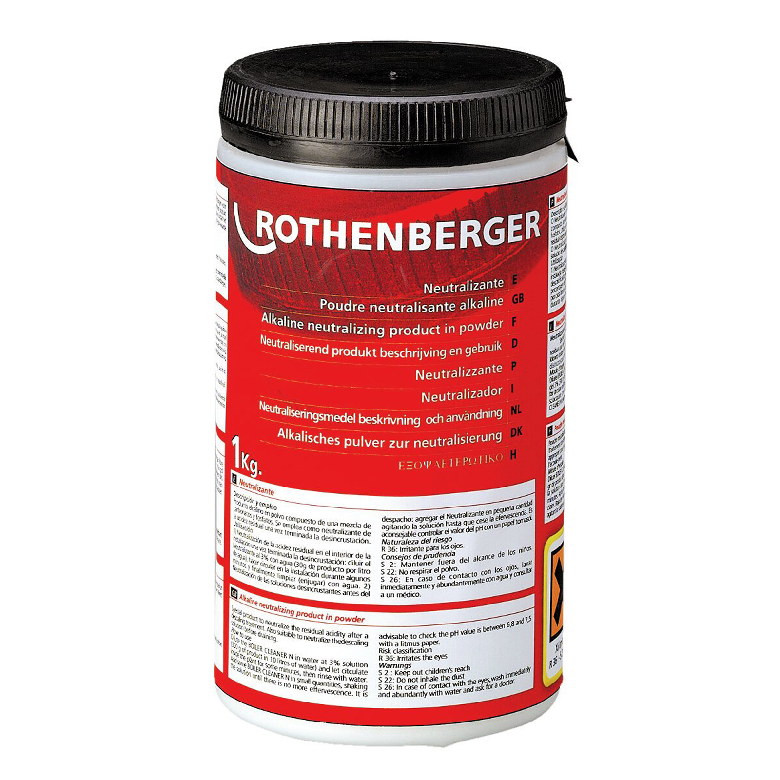 ROTHENBERGER Neutralisationspulver 1kg für alle ROCAL - 61115