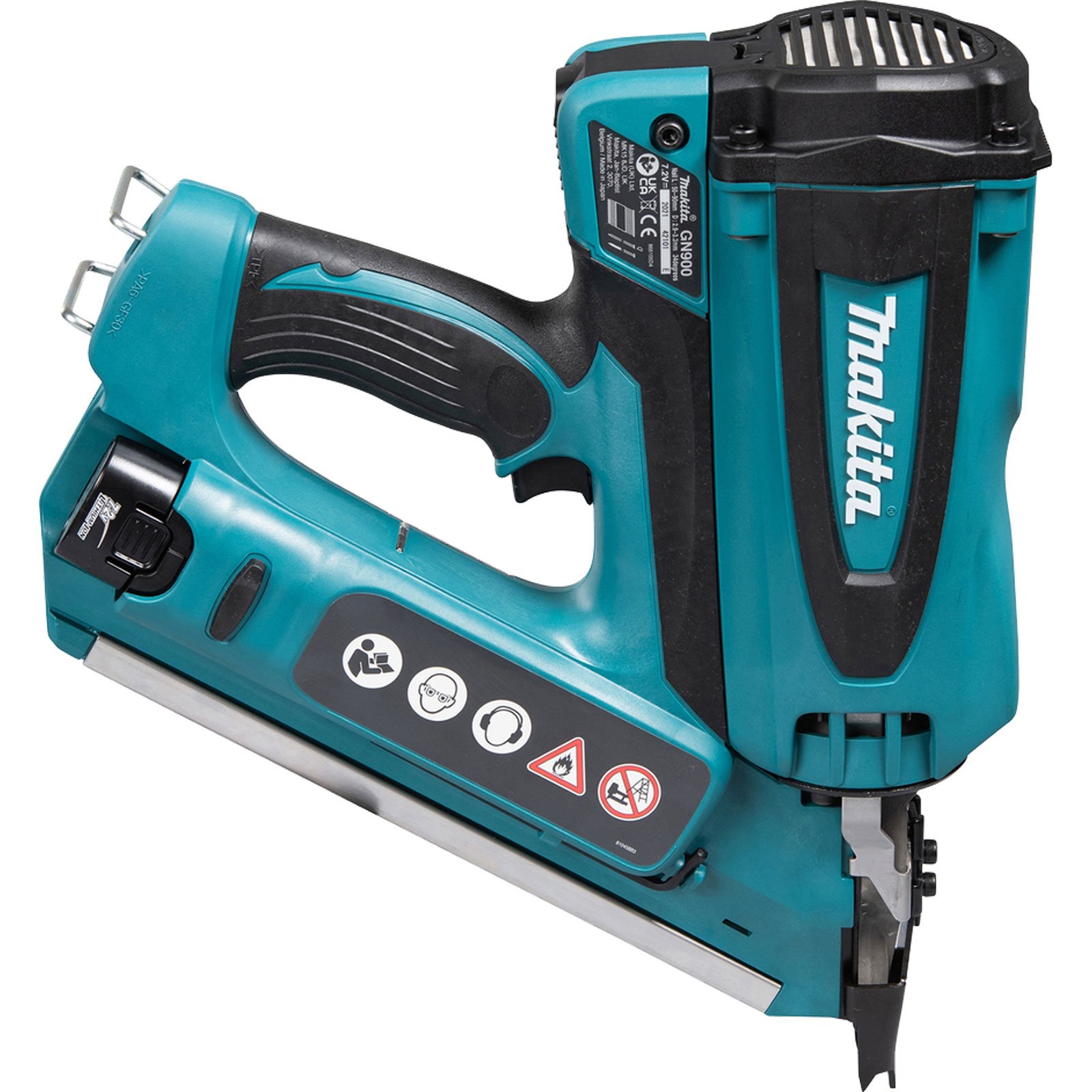 Makita GN900SE Akku-Gasnagler 7,2 V / 2x 1,5 Ah Akku + Ladegerät