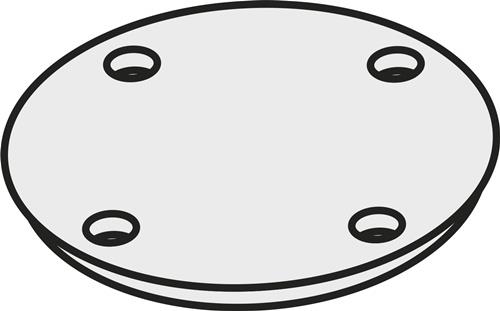 Spanndornabdeckung ISO CAC 160C Bruttogewicht 583,6g PRAMET