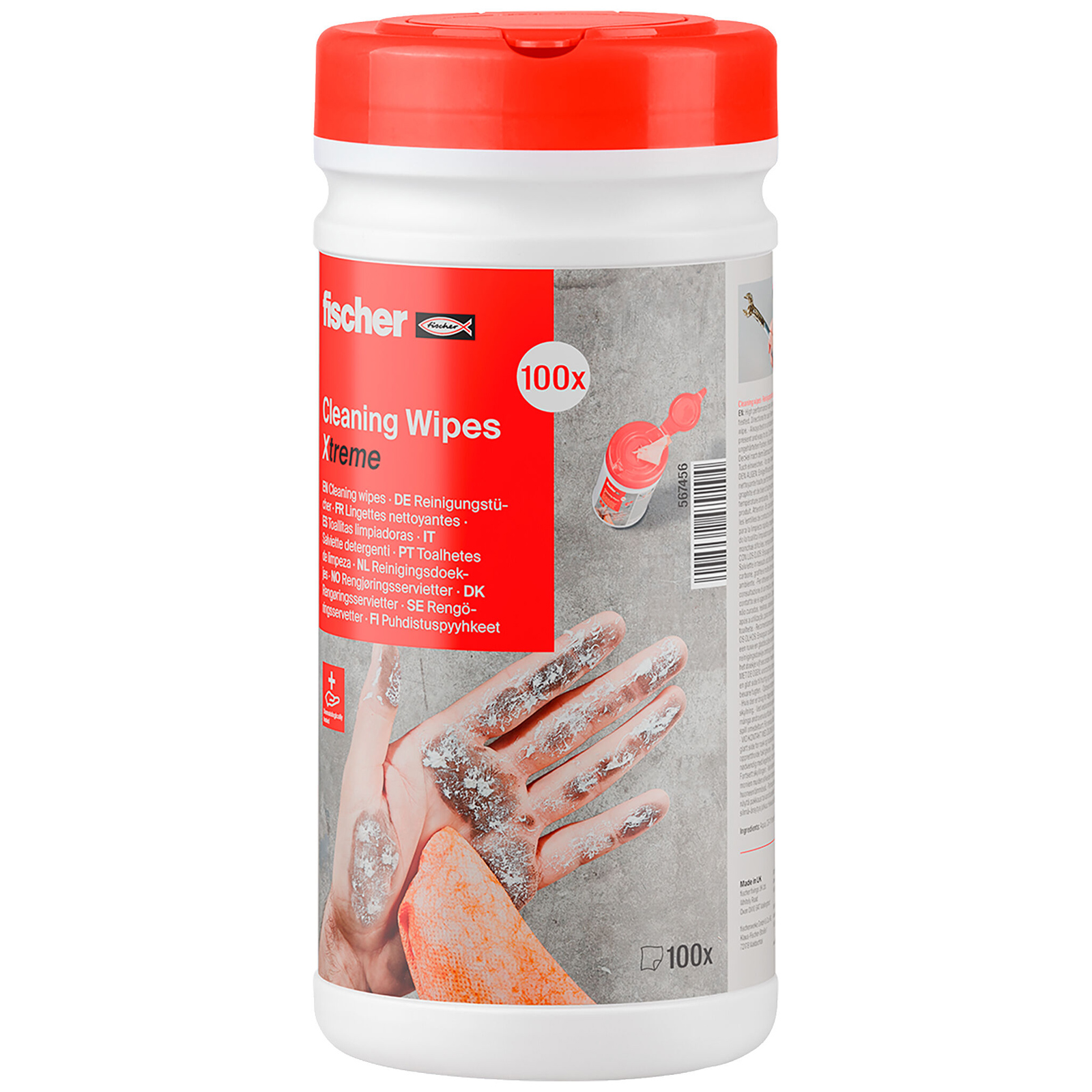 fischer Reinigungstücher Cleaning Wipes Xtreme - 567456