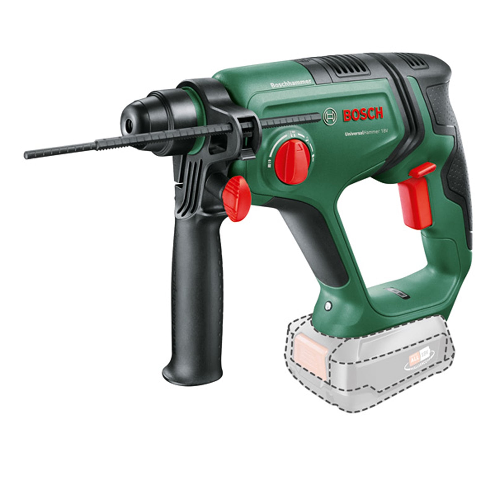 Bosch Akku-Bohrhammer UniversalHammer 18V, Baretool