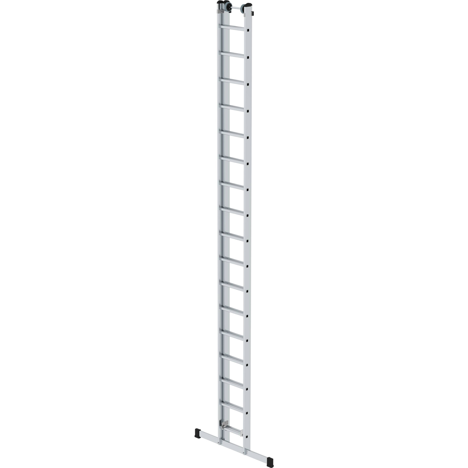 Günzburger Steigtechnik Sprossen-Schiebeleiter 2tlg. mit Standard-Traverse 2 x 17 Sprossen - 011617