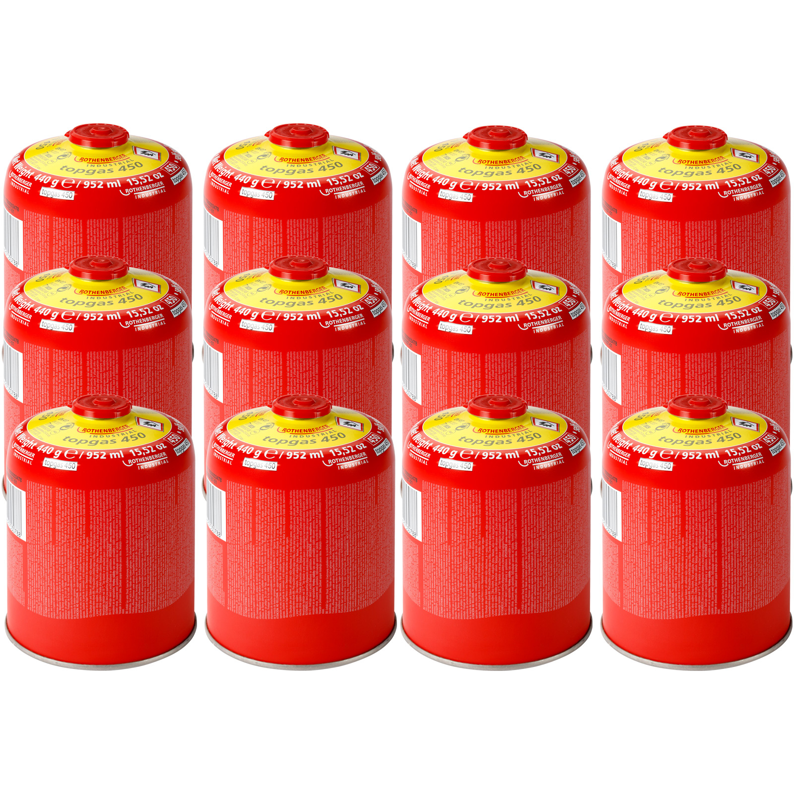 ROTHENBERGER Industrial 12x Top Gas 450 952 ml - 1000003757