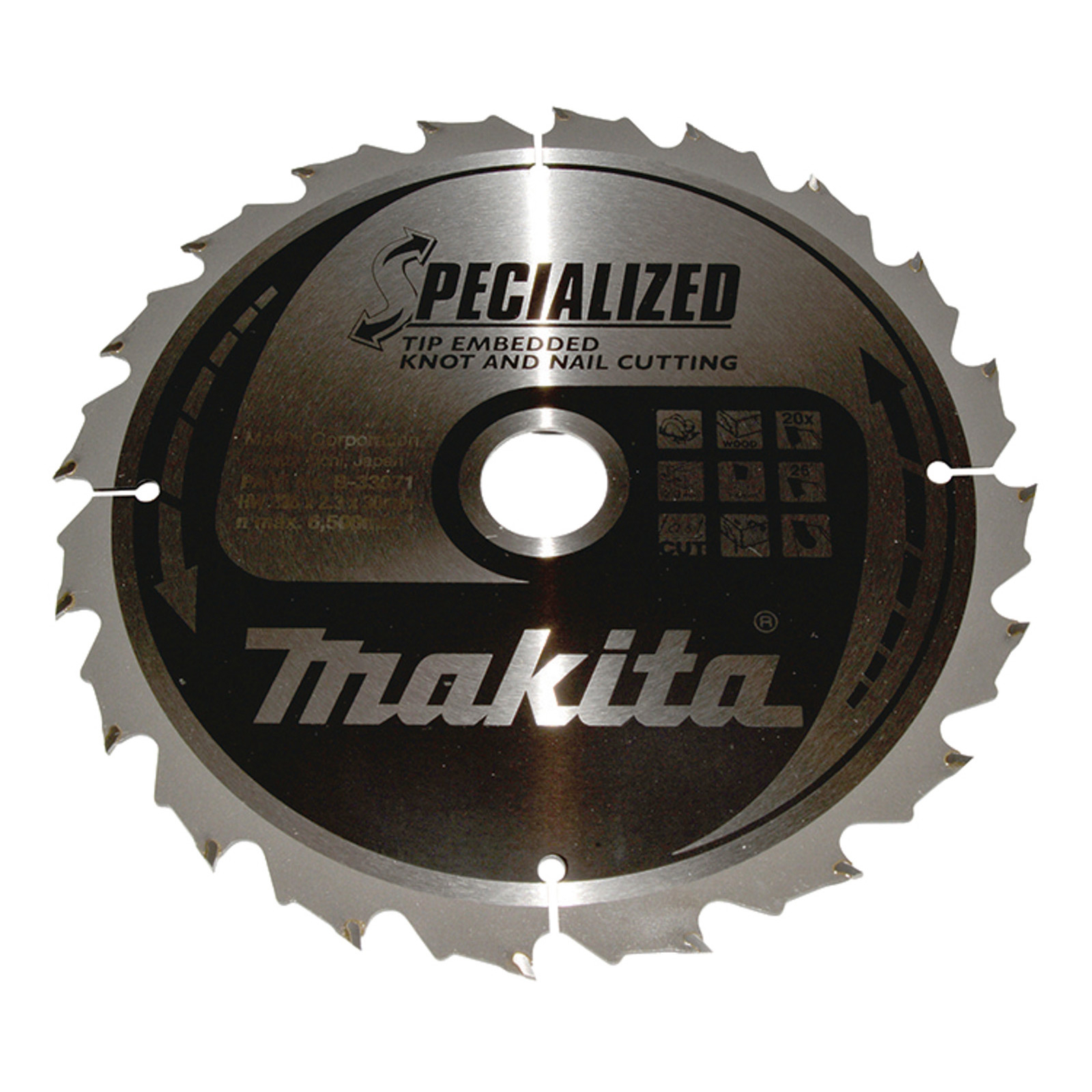 Makita SPECIALIZED Sägeblatt 235x30x20Z - B-33071