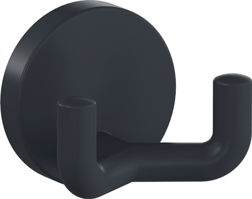 HEWI Doppelhaken 477.90B025 doppelt 43,5 mm Polyamid 92 grau ma 50 mm - 477.90B025 92