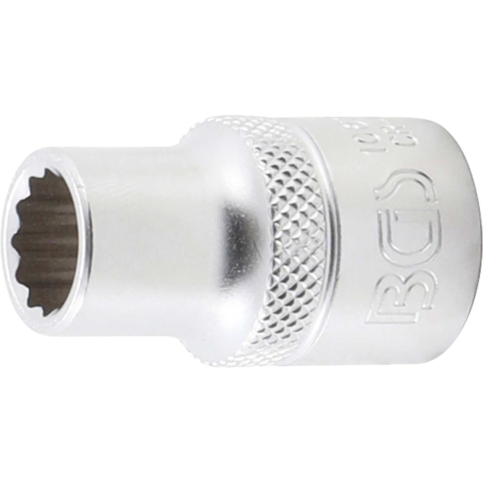 BGS Steckschlüssel-Einsatz Zwölfkant Antrieb Innenvierkant 12,5 mm (1/2") SW 11 mm - 10631