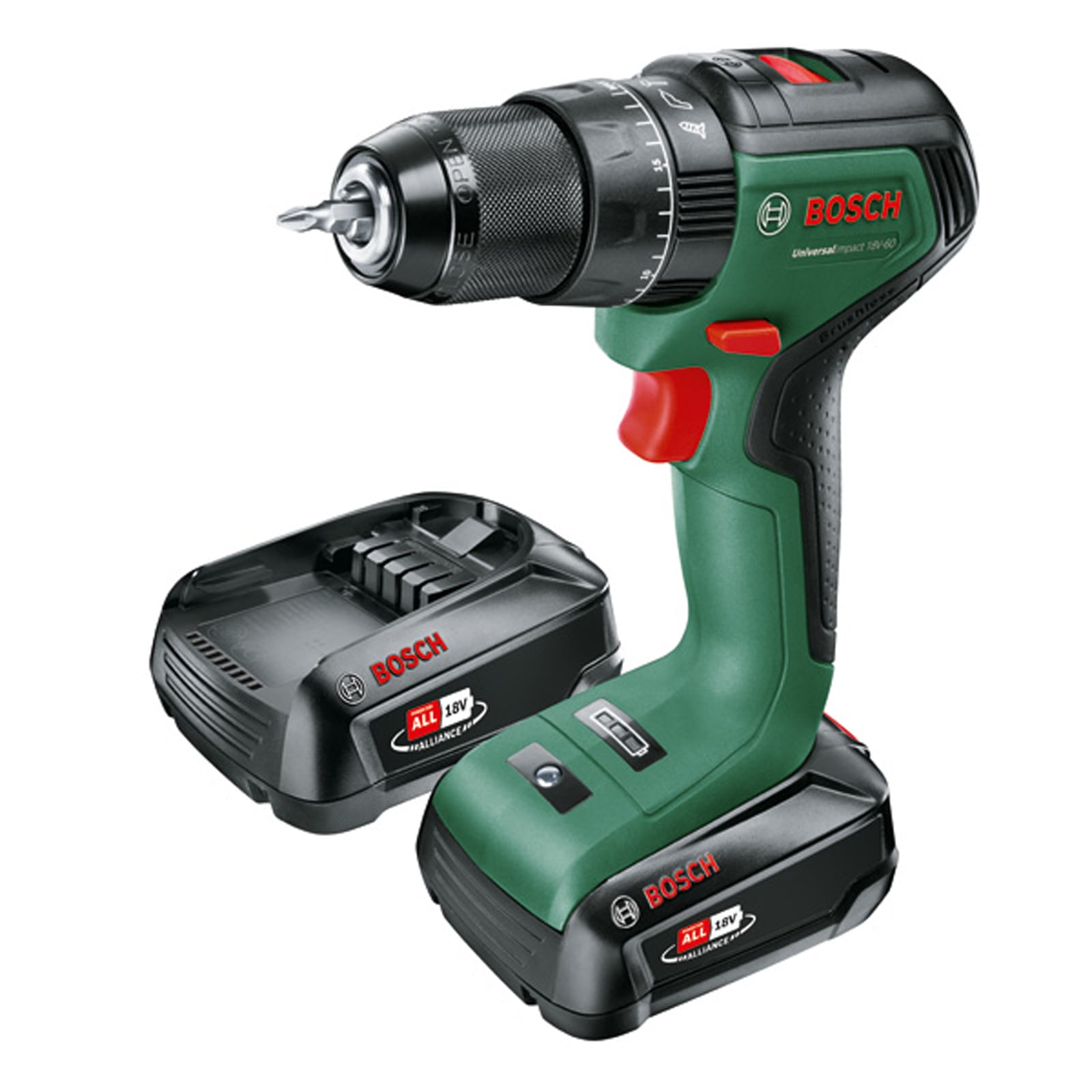 Bosch Akku-Bohrschrauber UniversalImpact 18V-60