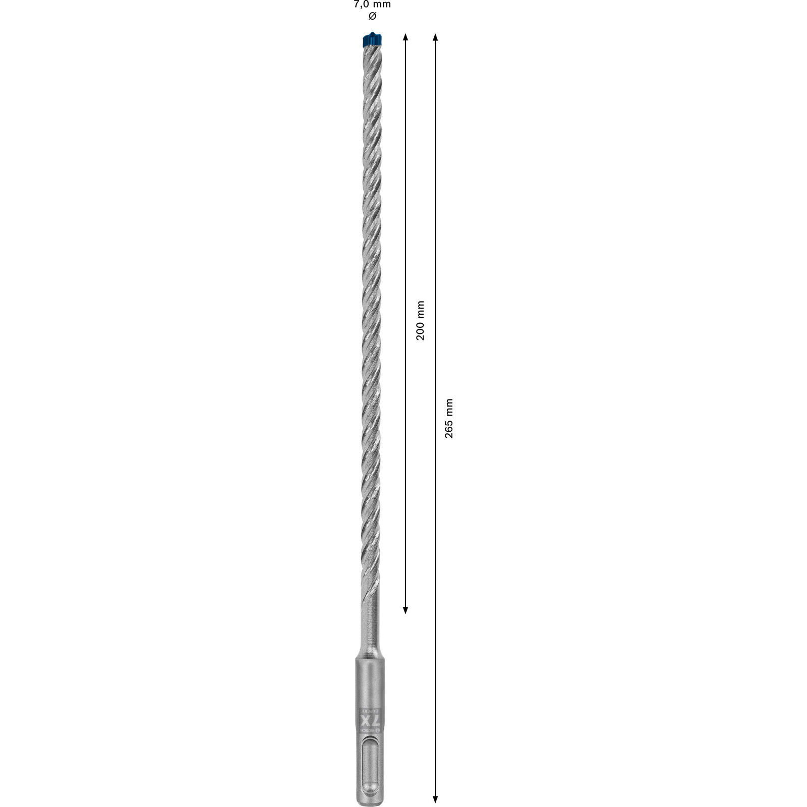 Bosch Expert SDS plus-7X Hammerbohrer 7 x 200 x 265 mm - 2608900086