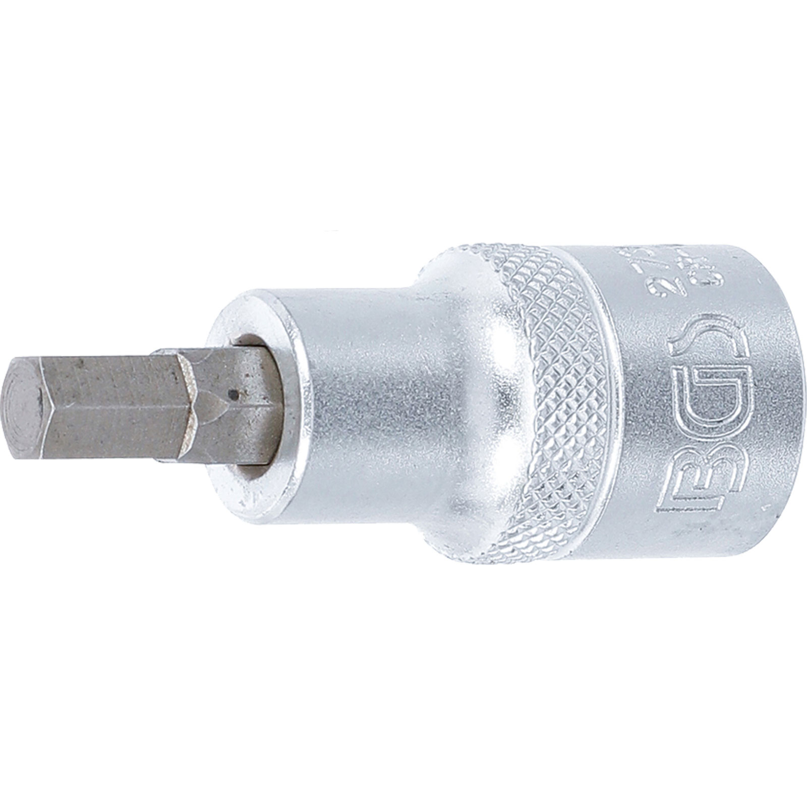 BGS Bit-Einsatz Länge 55 mm Antrieb Innenvierkant 12,5 mm (1/2") Innensechskant 9/32" - 2734