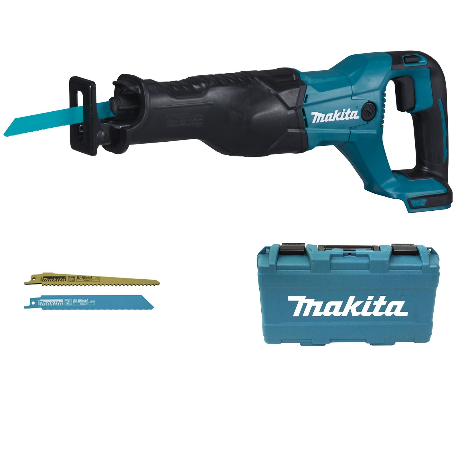 Makita DJR186ZK Akku-Reciprosäge 18 V Solo im Transportkoffer