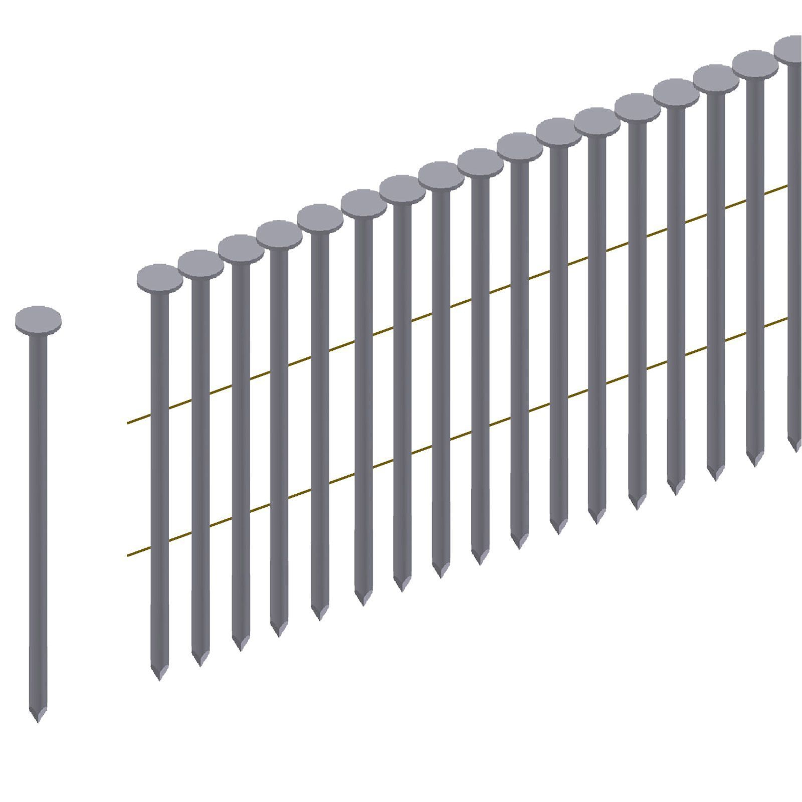 Prebena Coilnägel (Rundkopf) blank Glattschaft