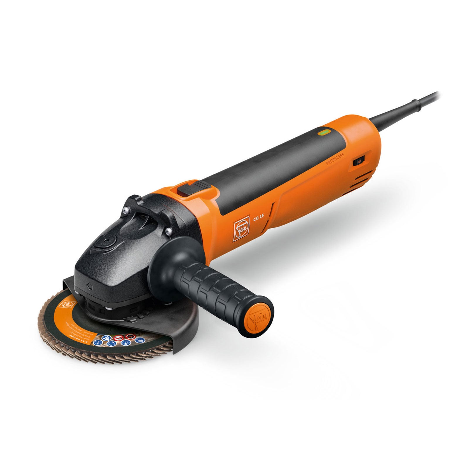 Fein Compact-Winkelschleifer Ø 125 mm  CG 15-125 BL Inox - 72250760000
