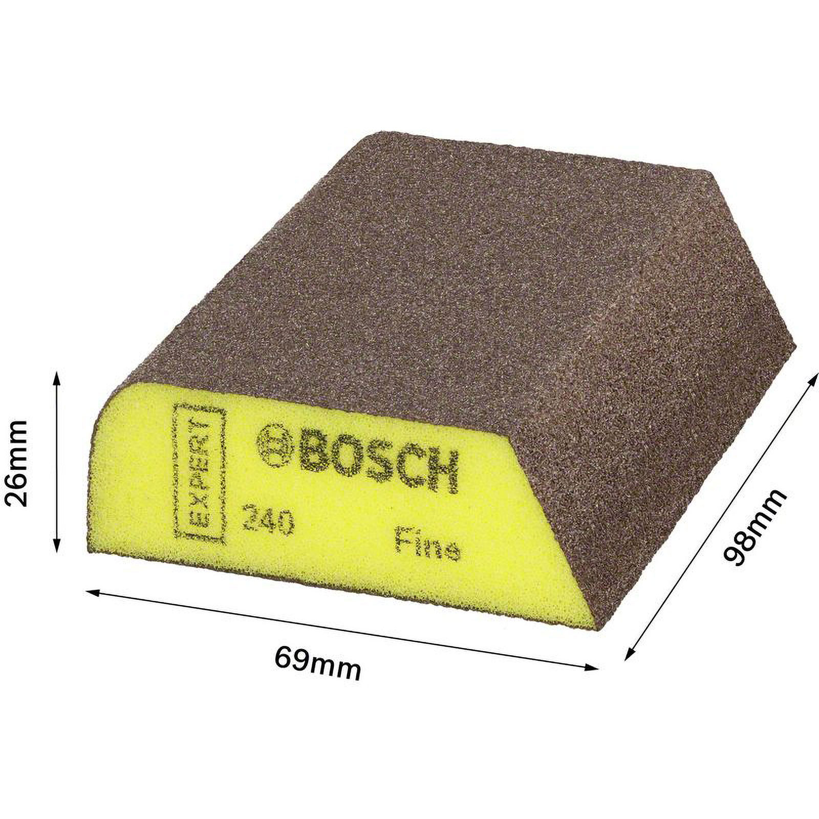 Bosch EXPERT Combi S470 Schaumstoff-Schleifblock 69 x 97 x 26 mm fein - 2608621922