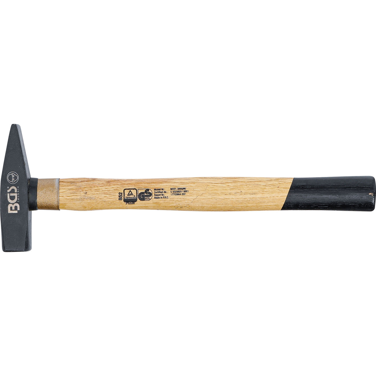 BGS Schlosserhammer Holz-Stiel DIN 1041 300 g - 852