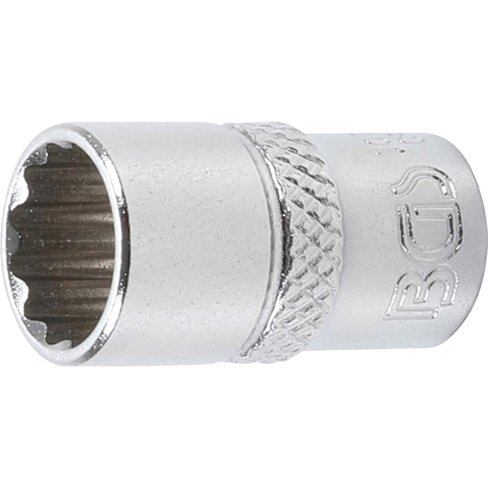 BGS Steckschlüssel-Einsatz Zwölfkant Antrieb Innenvierkant 6,3 mm (1/4") SW 10 mm - 10780