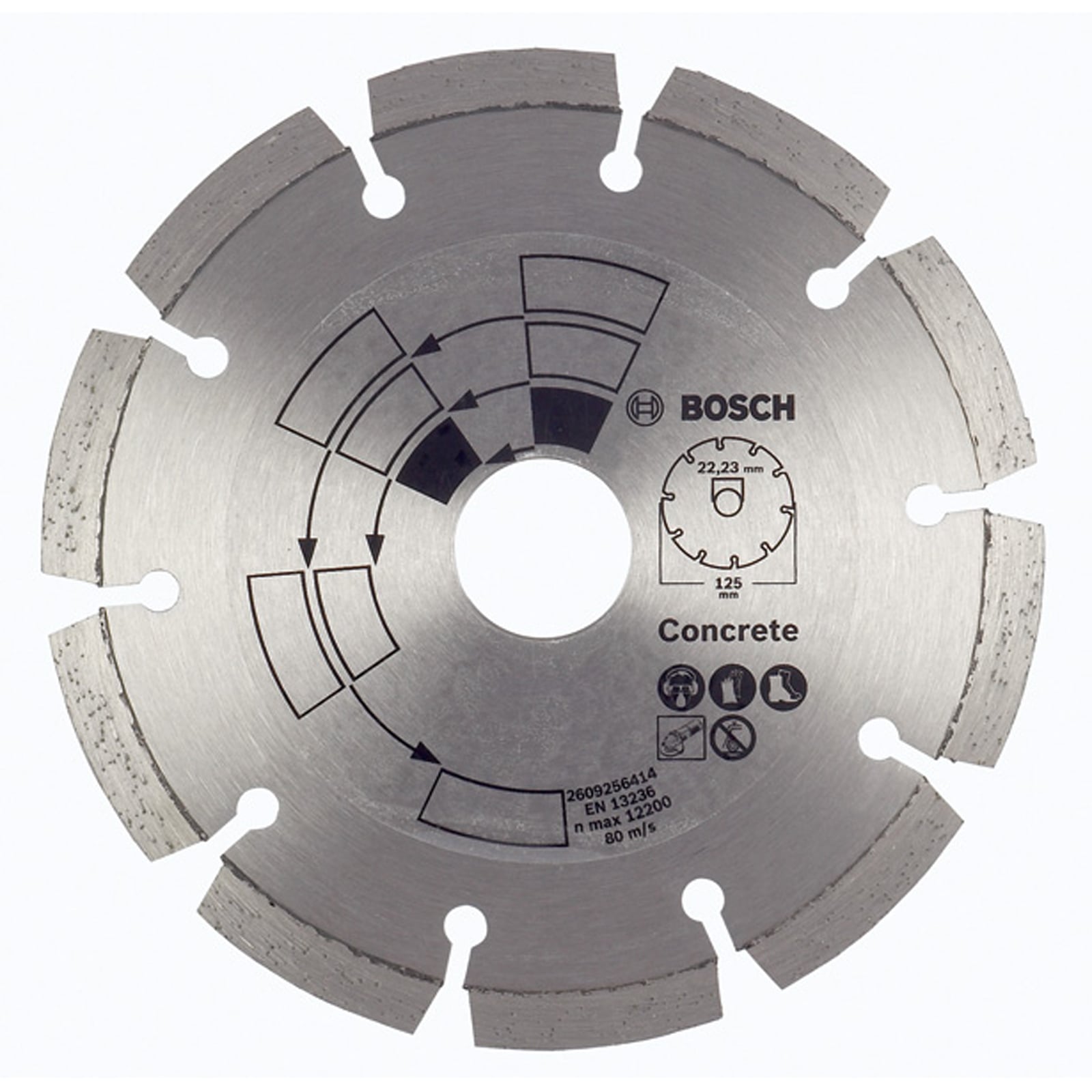 Bosch Diamanttrennscheibe Beton D= 115 mm - 2609256413