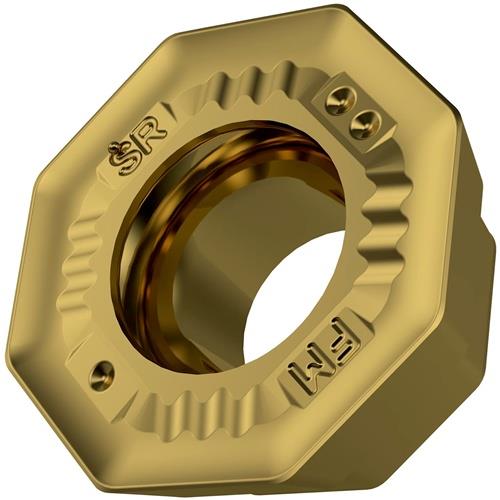 Fräswendeschneidplatte ISO ODKT 0505ADSR-FM:M8330 D.5,5mm PVD beschichtet Gold