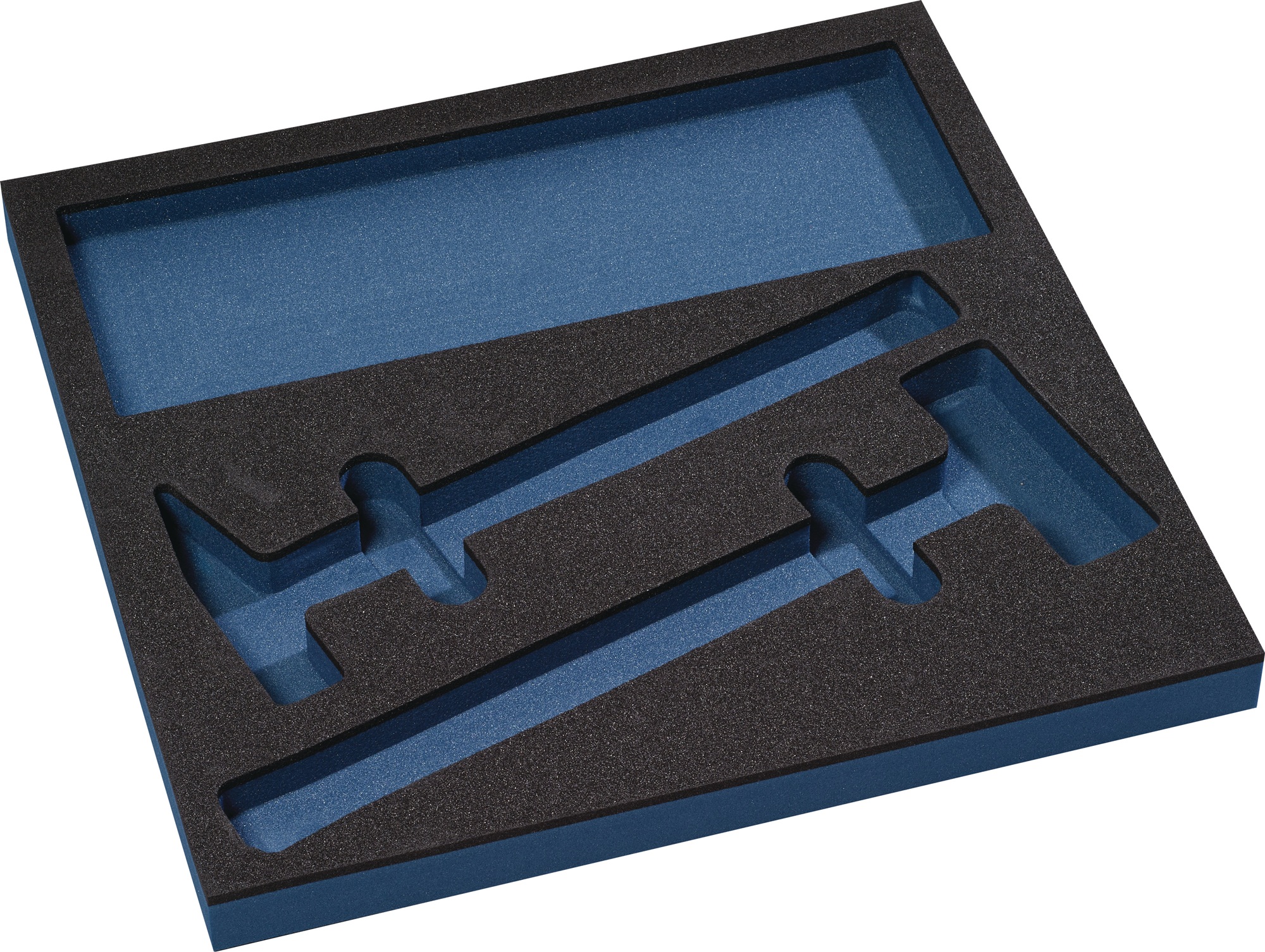 Werkzeugmodul Leereinlage 2/3-Modul 2000 871 244 2-tlg.TECWERK