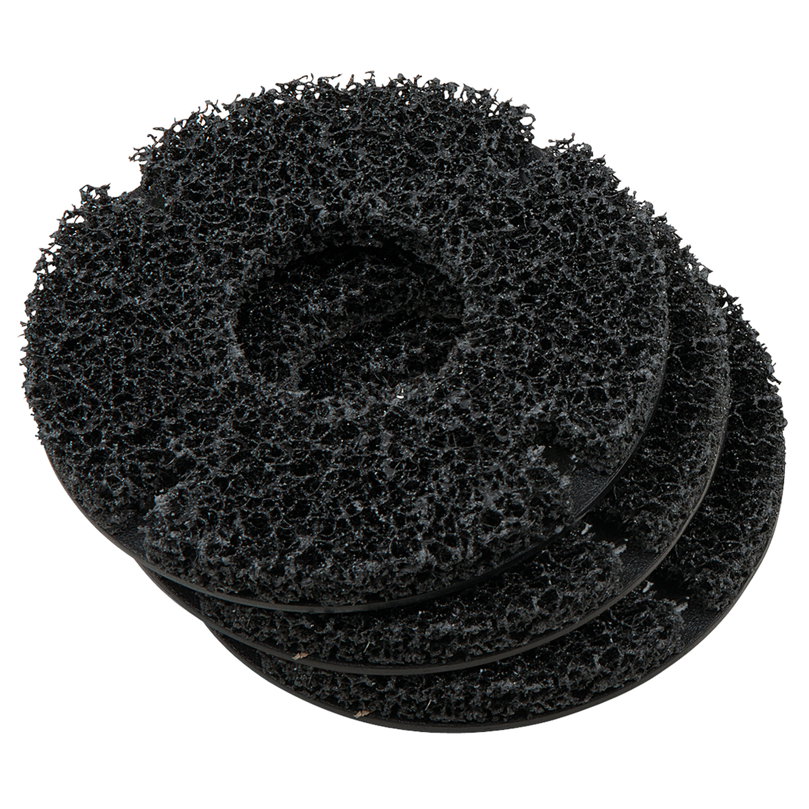 KS TOOLS Ersatzscheiben-Satz für Radnabenschleifer Ø 160 mm Innen-Ø 75 mm 3tlg. - 100.5071