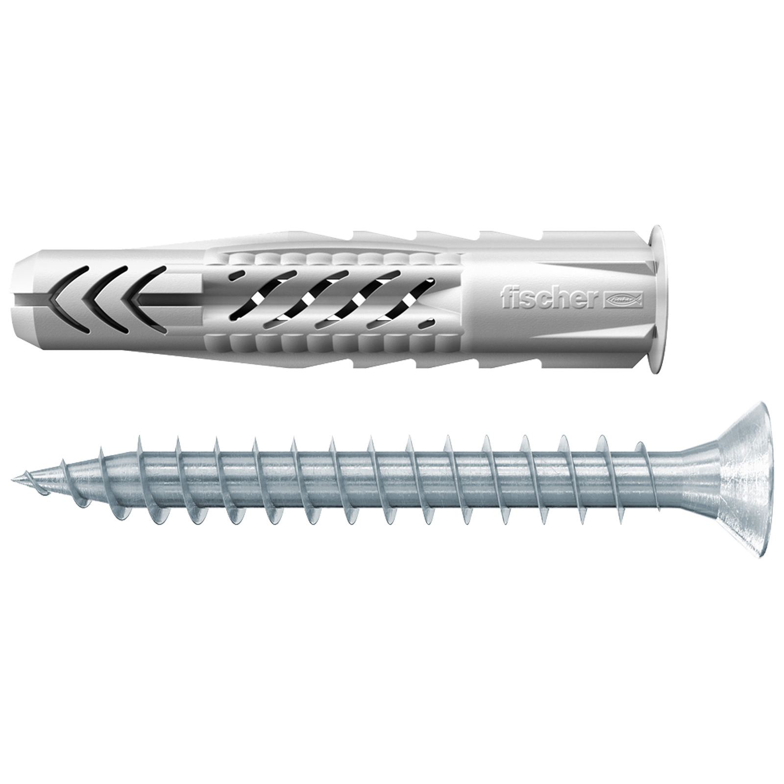 Fischer Universaldübel UX R S/20 mit Rand und Schraube