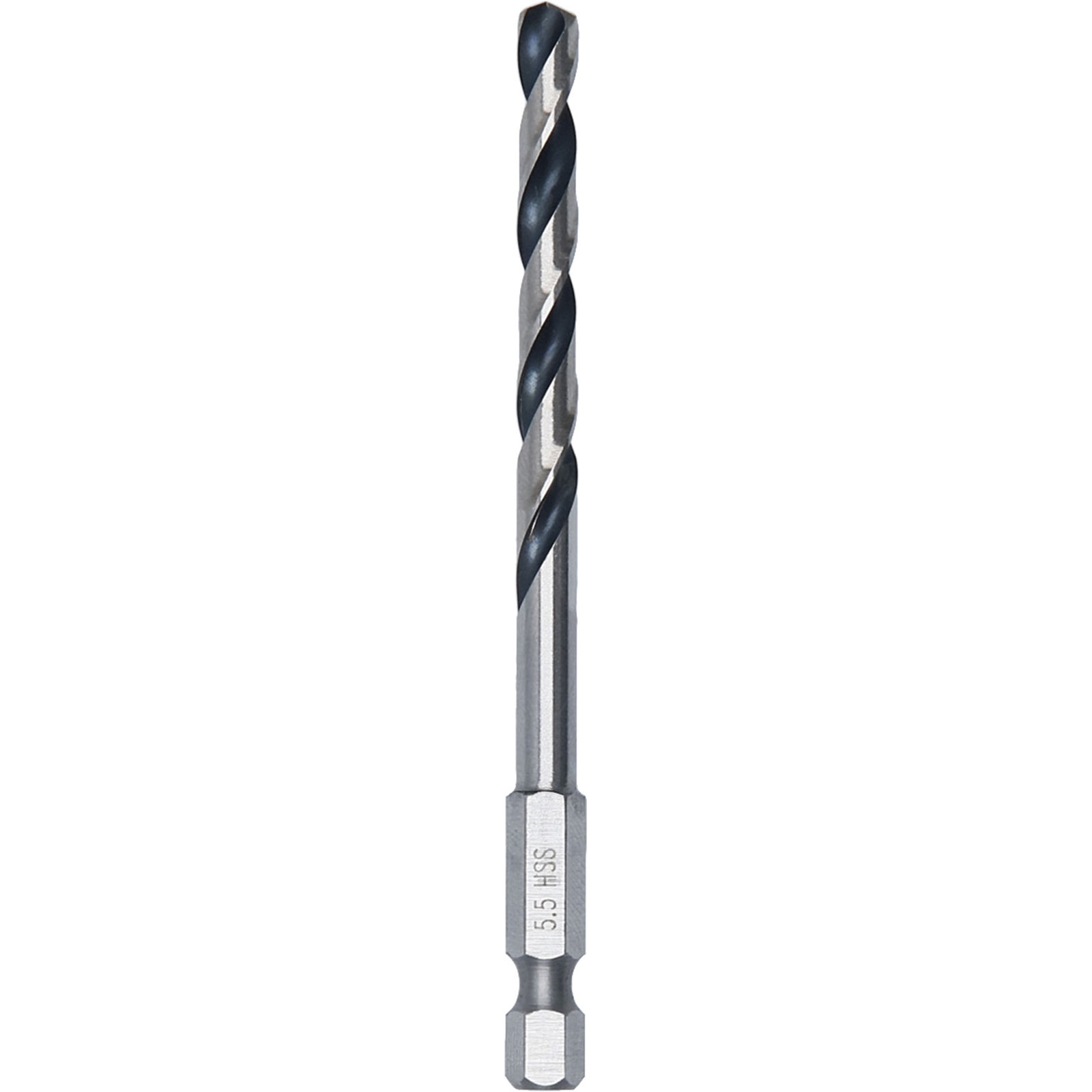 Bosch 1x HSS PointTeQ Hex Sechskantbohrer 5,5 x 57 x 98 mm - 2608577527