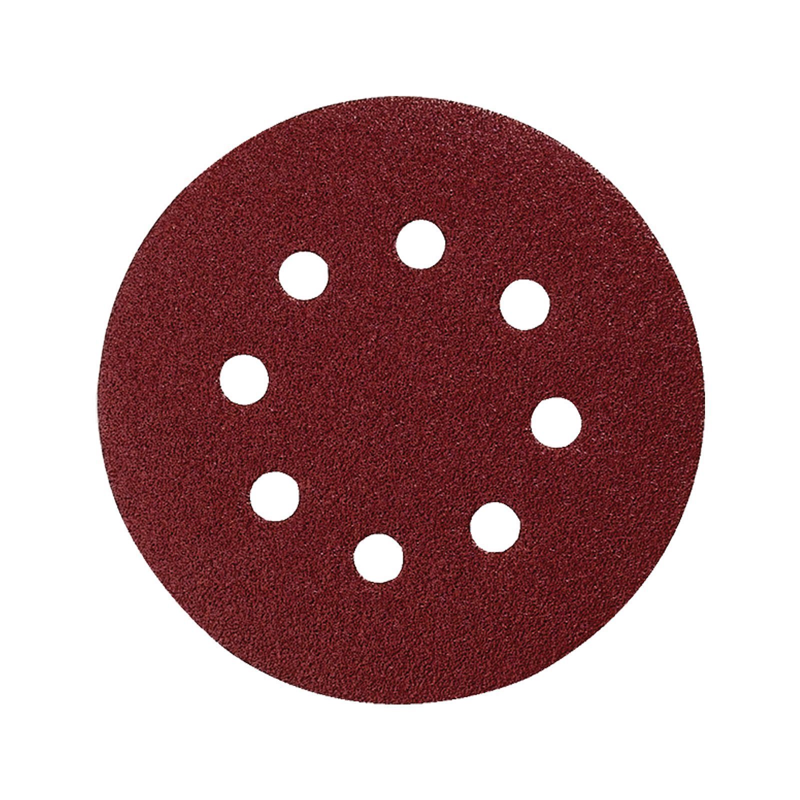 Makita 10x Schleifpapier Klett 125 mm K180 - P-43583