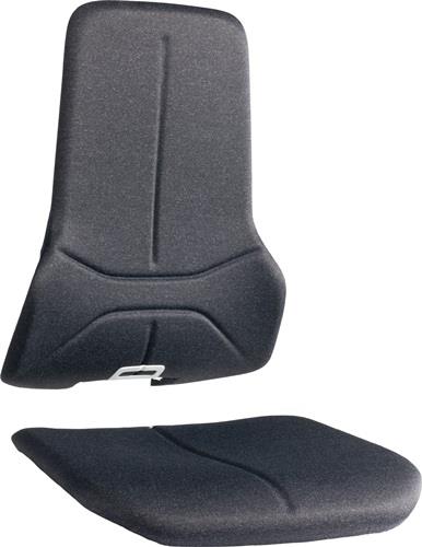 interstuhl Wechselpolster Stoff schwarz - 9588-6801