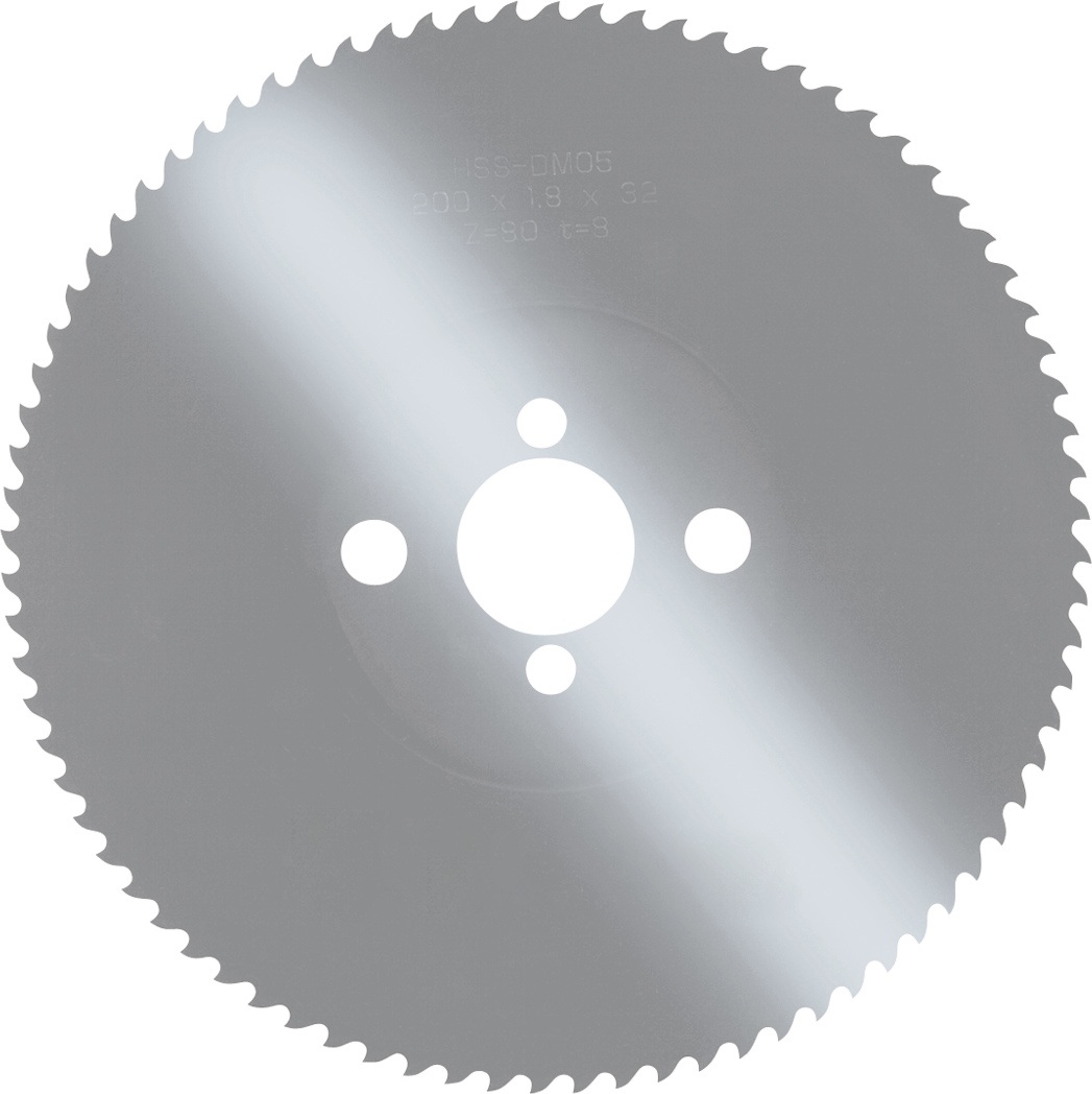 Metallkreissägeblatt Form C D.250mm B.2,5mm HSS Bohrungs-D.32mm Z.128 TECWERK
