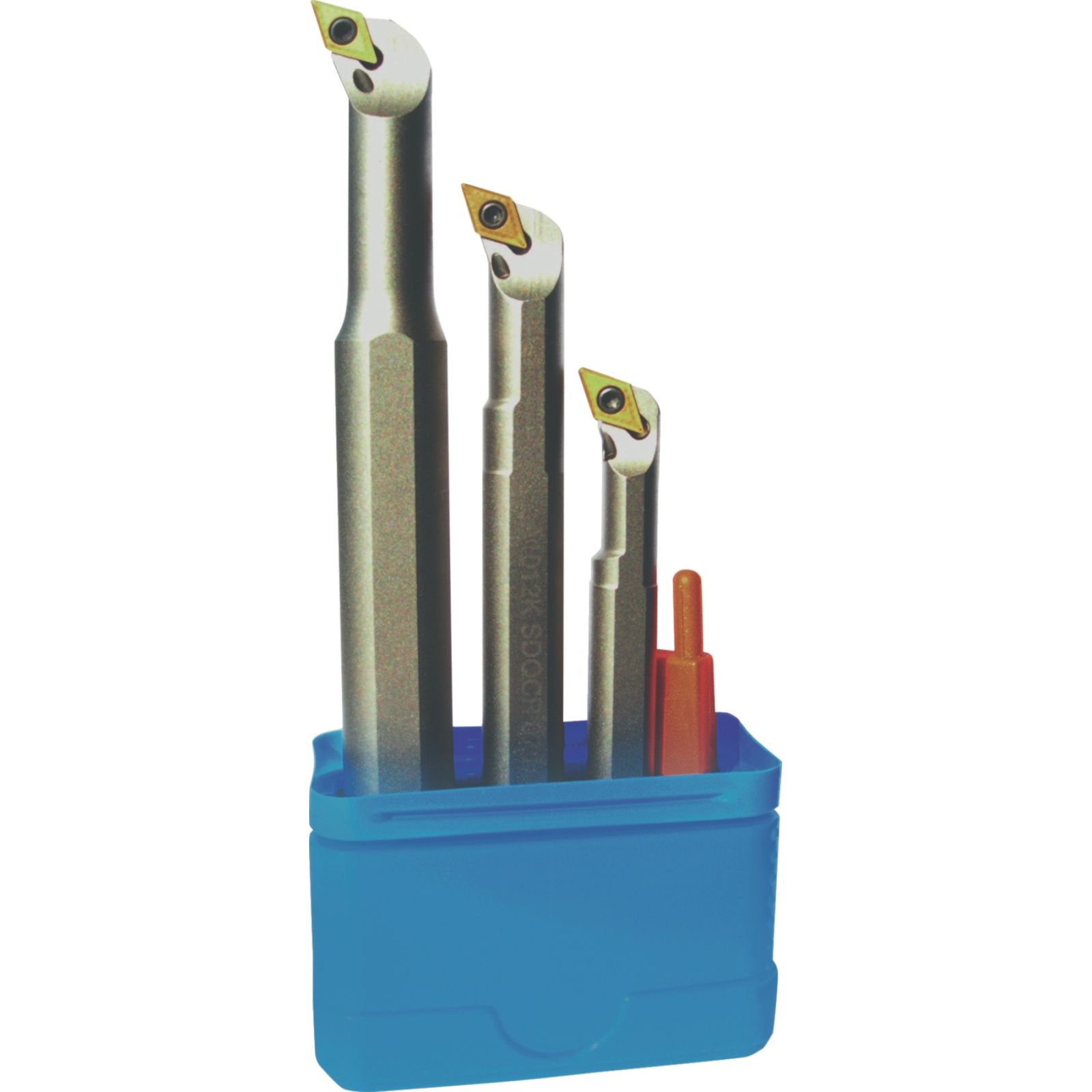 Bohrstangenset SDQC-L 07 li.vern.m.IK 3tlg.TECWERK