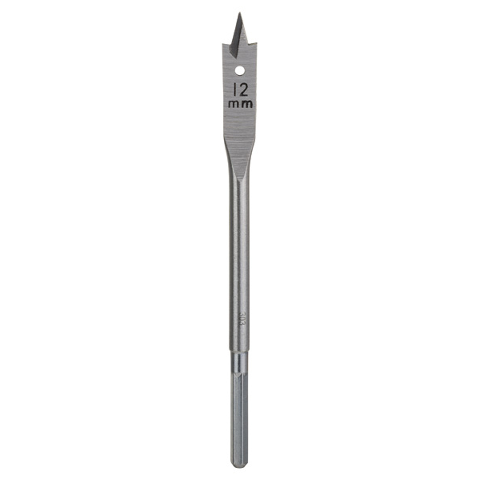 Bosch Flachfräsbohrer Sechskant D= 12,0 mm L= 155 mm - 2609255259
