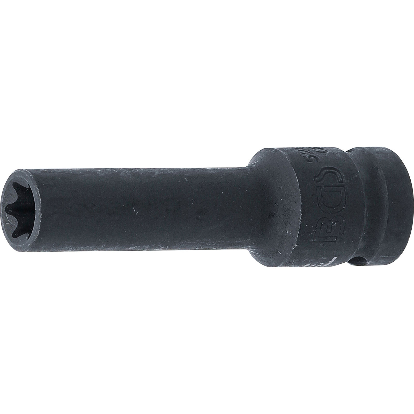 BGS Kraft-Steckschlüssel-Einsatz E-Profil, tief Antrieb Innenvierkant 12,5 mm (1/2") SW E12 mm - 5204-12