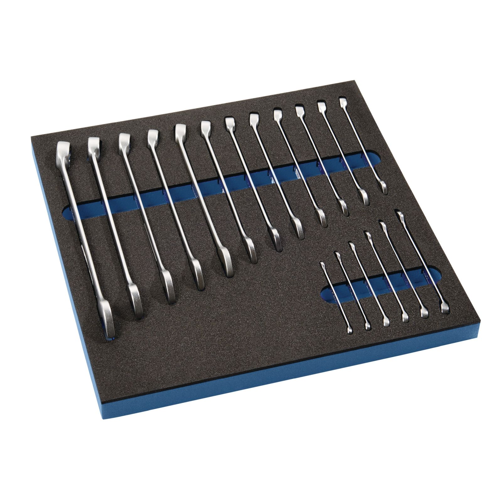 Werkzeugmodul 18-tlg.2/3-Modul Schlüsswelweiten 6-24mm TECWERK