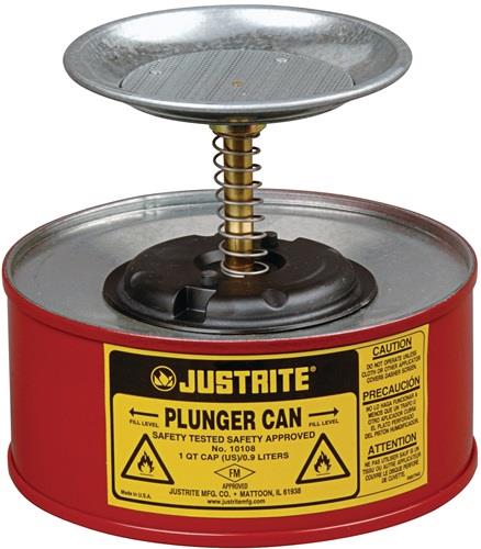 asecos Sparanfeuchter 1,0 l Stahlblech - 33530