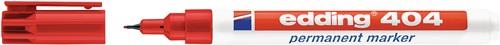 edding Permanentmarker 404 rot Strichbreite 0,75 mm - 4-404002