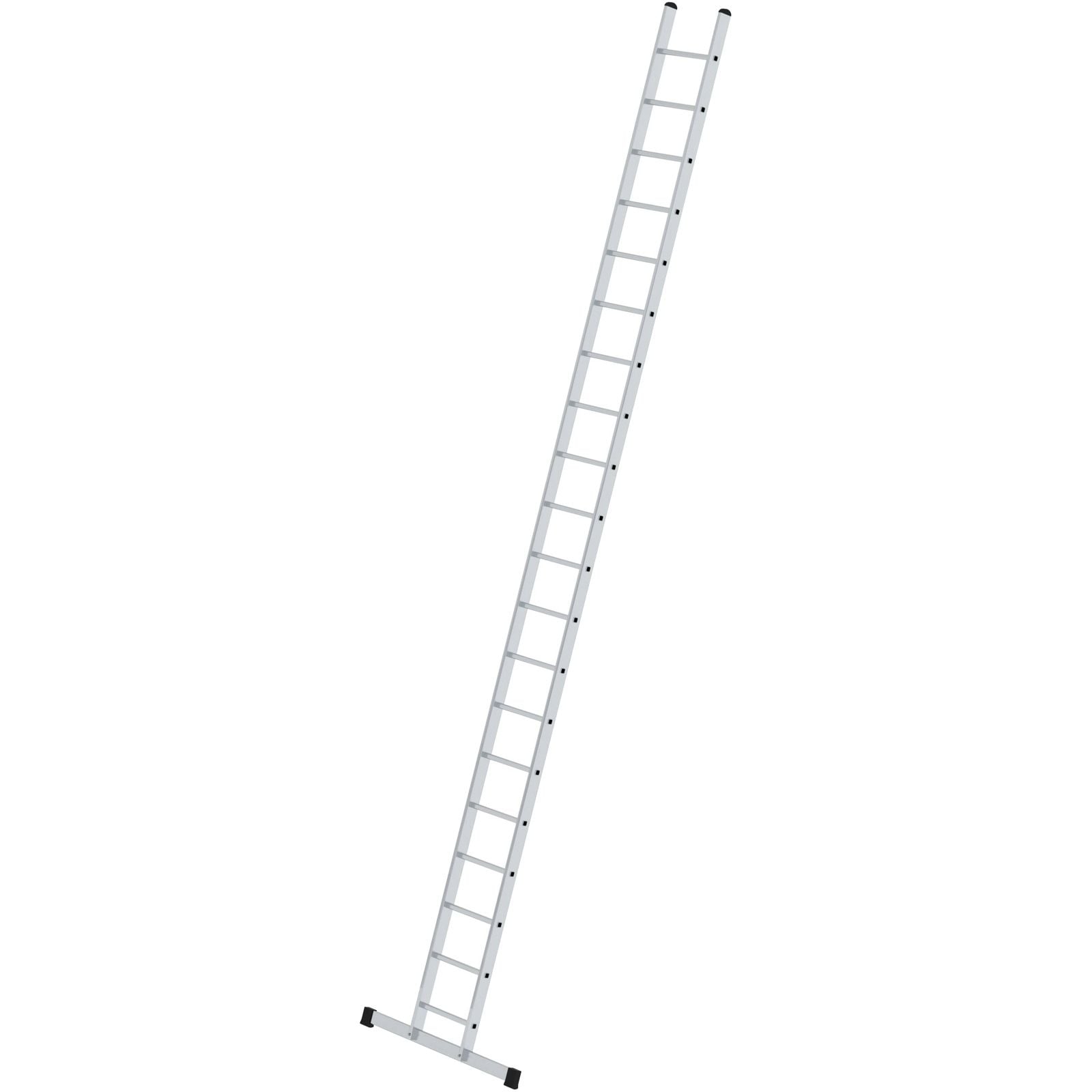 Günzburger Steigtechnik Sprossen-Anlegeleiter mit Standard-Traverse 20 Sprossen - 010120