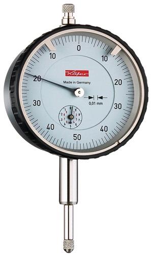 KÄFER Messuhr M2T B 10mm Abl.0,01mm Ziffernbl.beids.0-50-0 - 10258