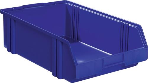 LA-KA-PE Sichtlagerkasten L 500 / 450 x B 300 x H 145 mm blau - LK1C BLAU