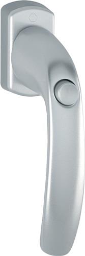 HOPPE Fenstergriff NY 0810SV/U10 Alu.F1/naturf.32mm selbstsperrend - 3285558