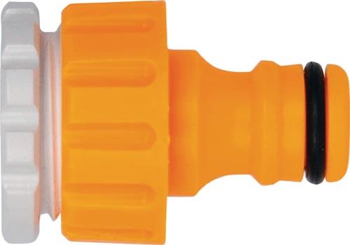 HoZelock Hahnanschluss Kunststoff IG 13 mm 19 mm mit Adapter - 2184A6002