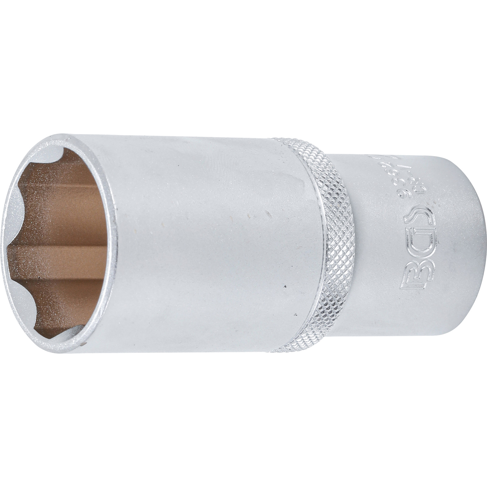 BGS Steckschlüssel-Einsatz Super Lock tief Antrieb Innenvierkant 12,5 mm (1/2") SW 27 mm - 9362