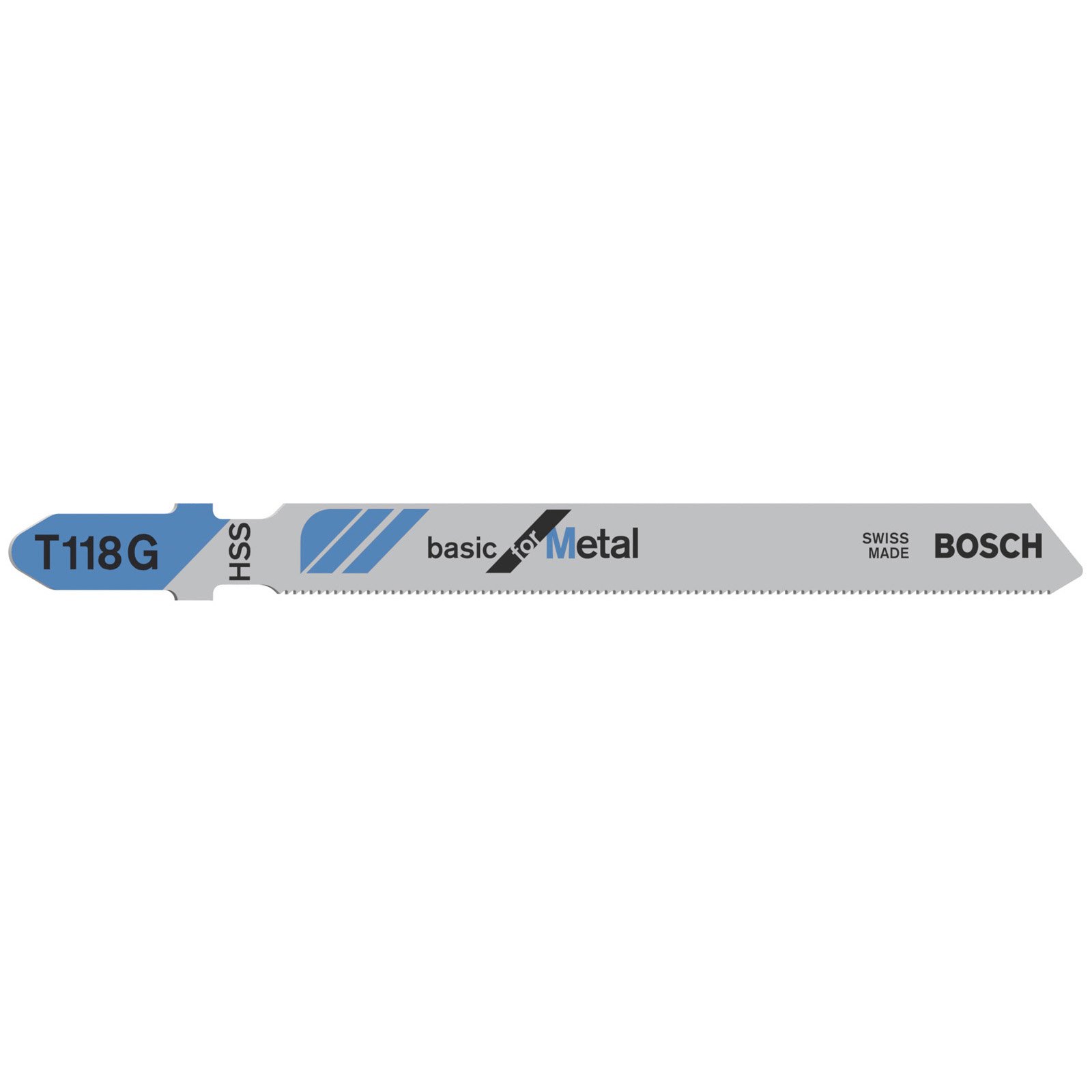 Bosch 3x Stichsägeblatt T 118 G Basic for Metal - 2608631674