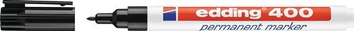 edding Permanentmarker 400 schwarz Strichbreite 1 mm - 4-400001