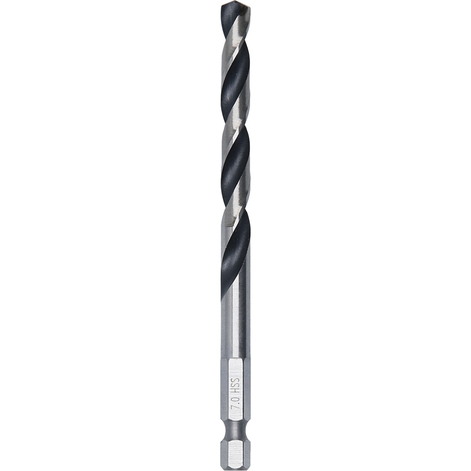 Bosch 1x HSS PointTeQ Hex Sechskantbohrer 7 x 69 x 109 mm - 2608577531