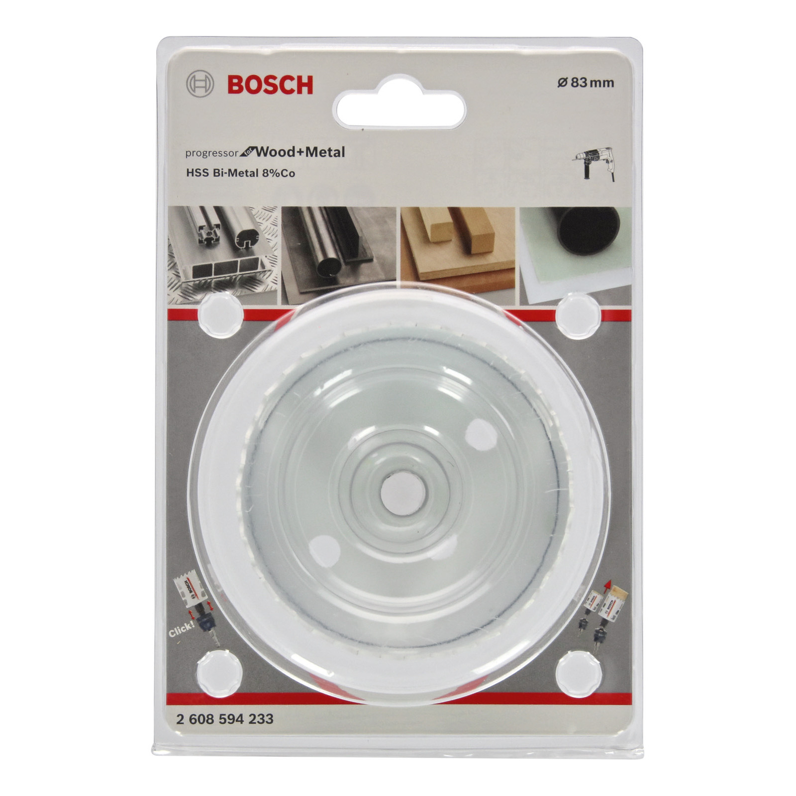 Bosch Progressor for Wood&Metal Lochsäge 83 mm - 2608594233