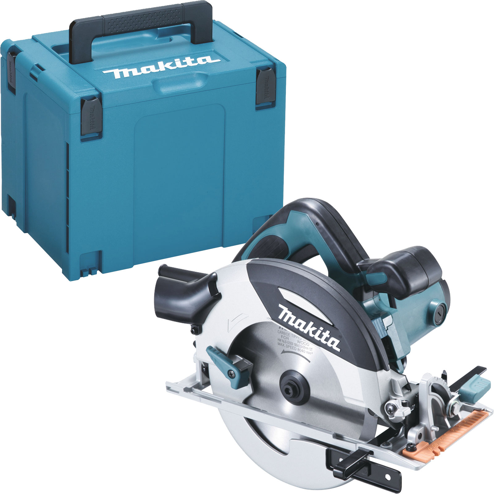 Makita HS7101J1 Handkreissäge 67 mm Ø 190 mm 1.400 W im MAKPAC